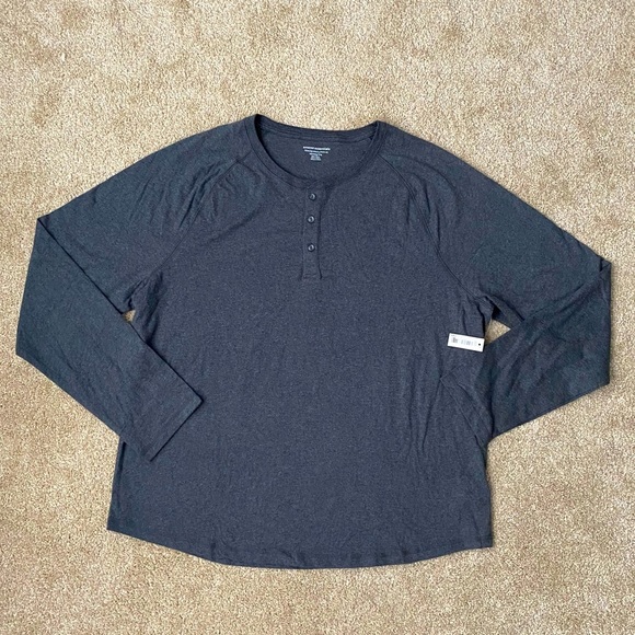 Amazon Essentials Other - Amazon Essentials Men’s Slim Fit Henley Shirt NWT